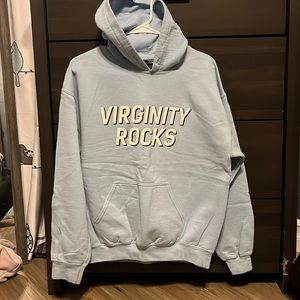 virginity rocks hoodie
